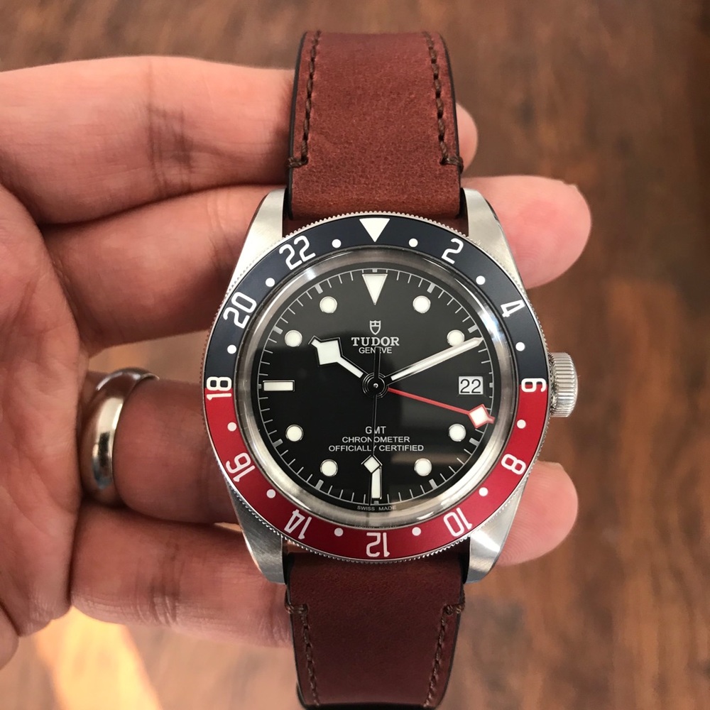 New Tudor Black Bay GMT Ref79830RB Box/Papers